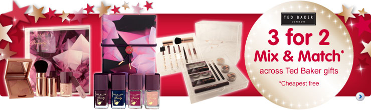 3 for 2 across selected Ted Baker